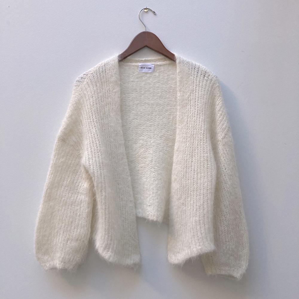 Atelier Delphine Alpaca & Merino Wool Cardigan